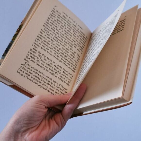 1963 Young Man in a Hurry HC Book Vintage Iris Clinton Christian Literature - Picture 11 of 11